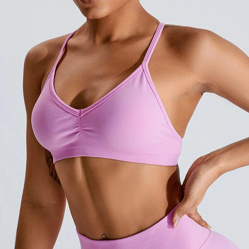 Strappy Adjustable Sports Bra