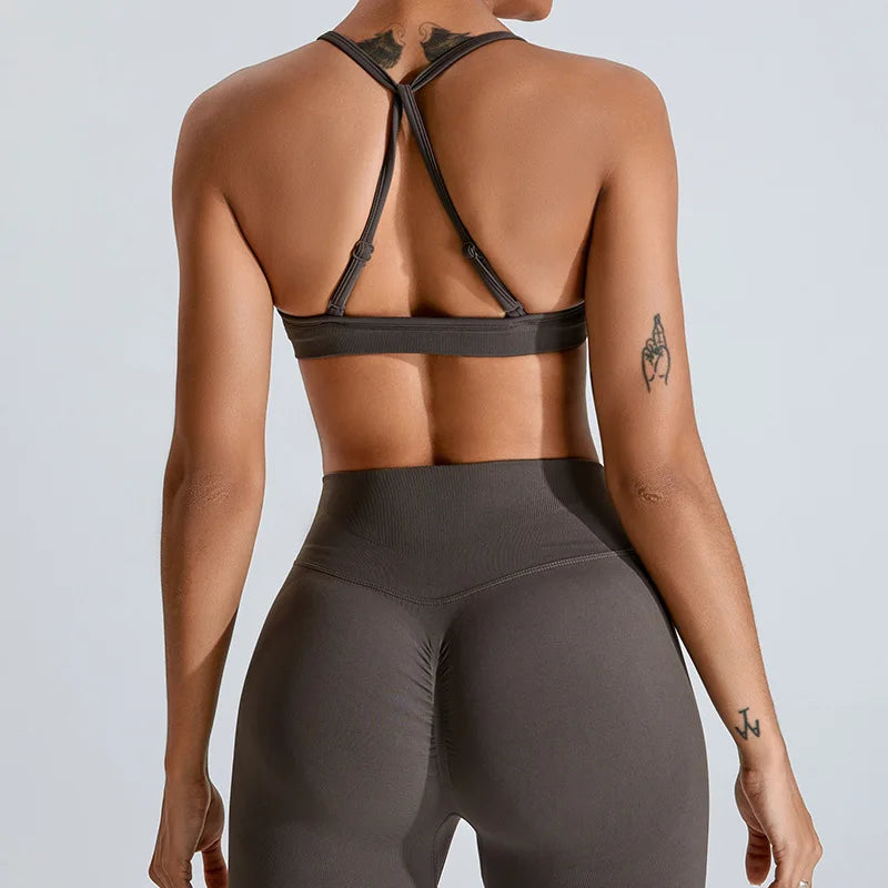 Strappy Adjustable Sports Bra