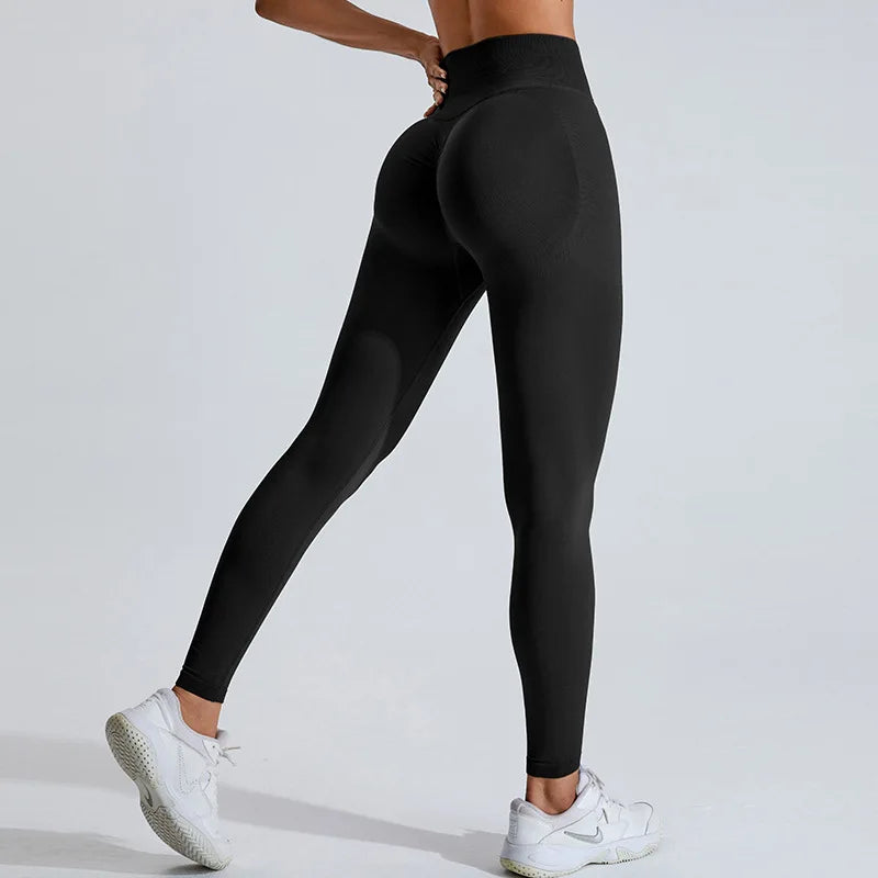 Seamless High V-Waist Leggings