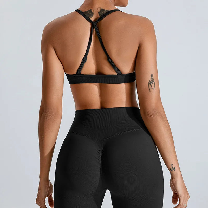 Strappy Adjustable Sports Bra