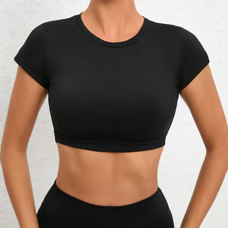 Backless Breathable Workout Top