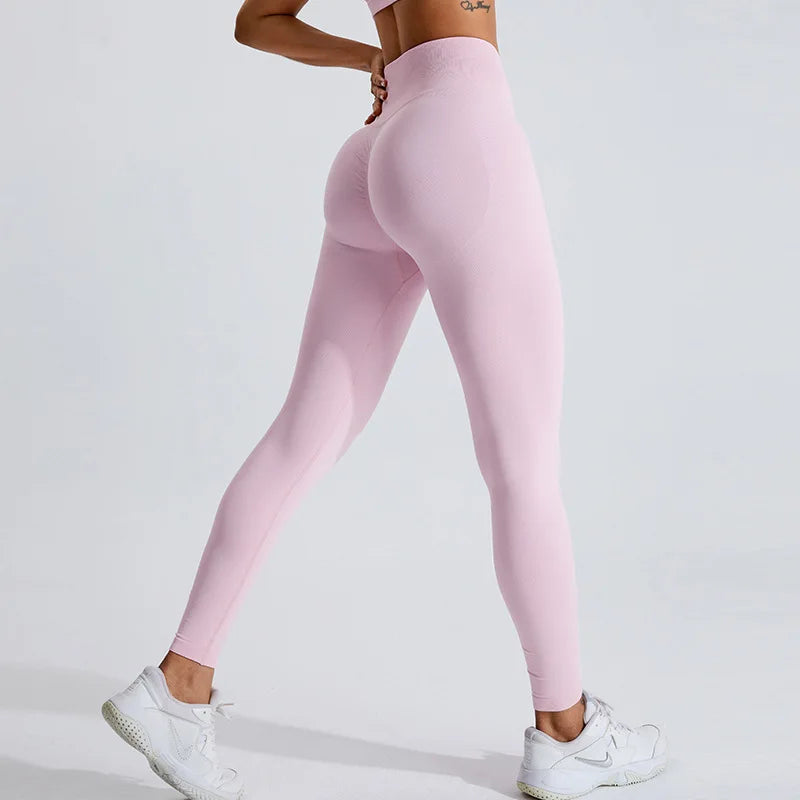 Seamless High V-Waist Leggings