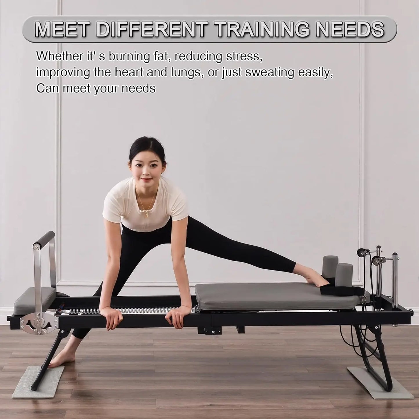 Foldable Reformer Pilates Machine