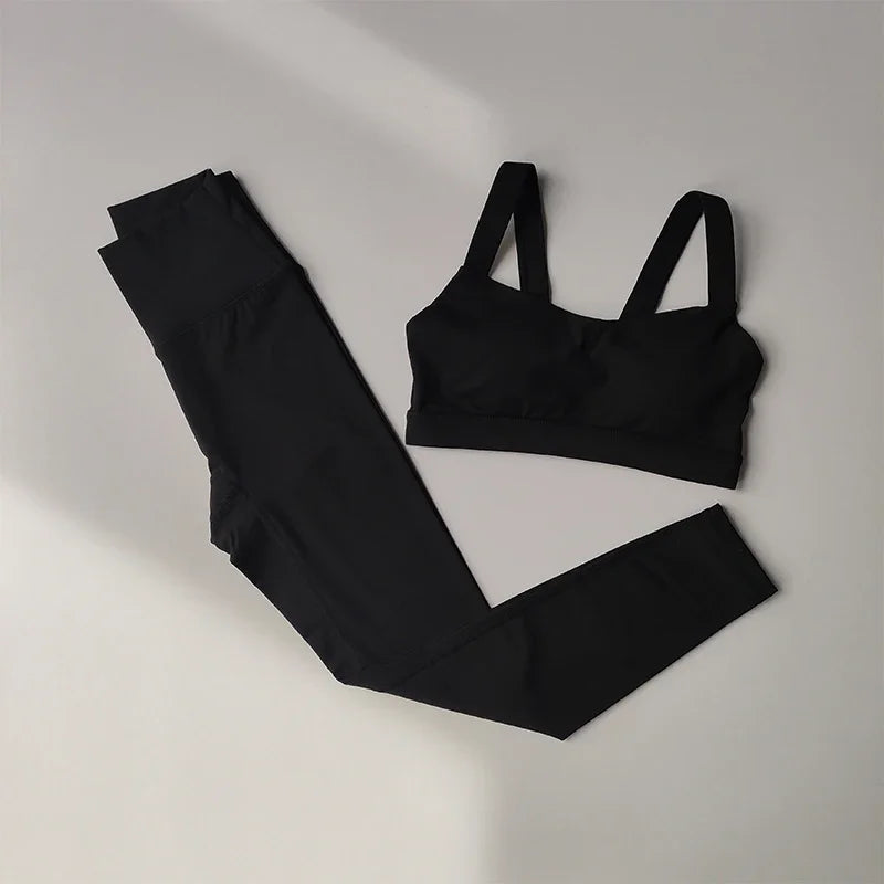 2PCS High-Waisted Yoga Set