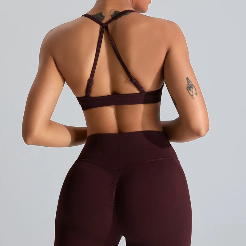 Strappy Adjustable Sports Bra