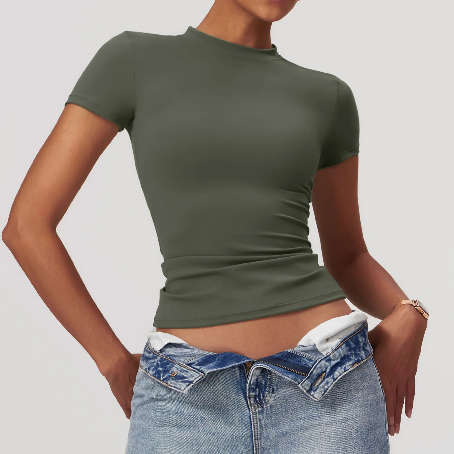 Round Neck T Shirt