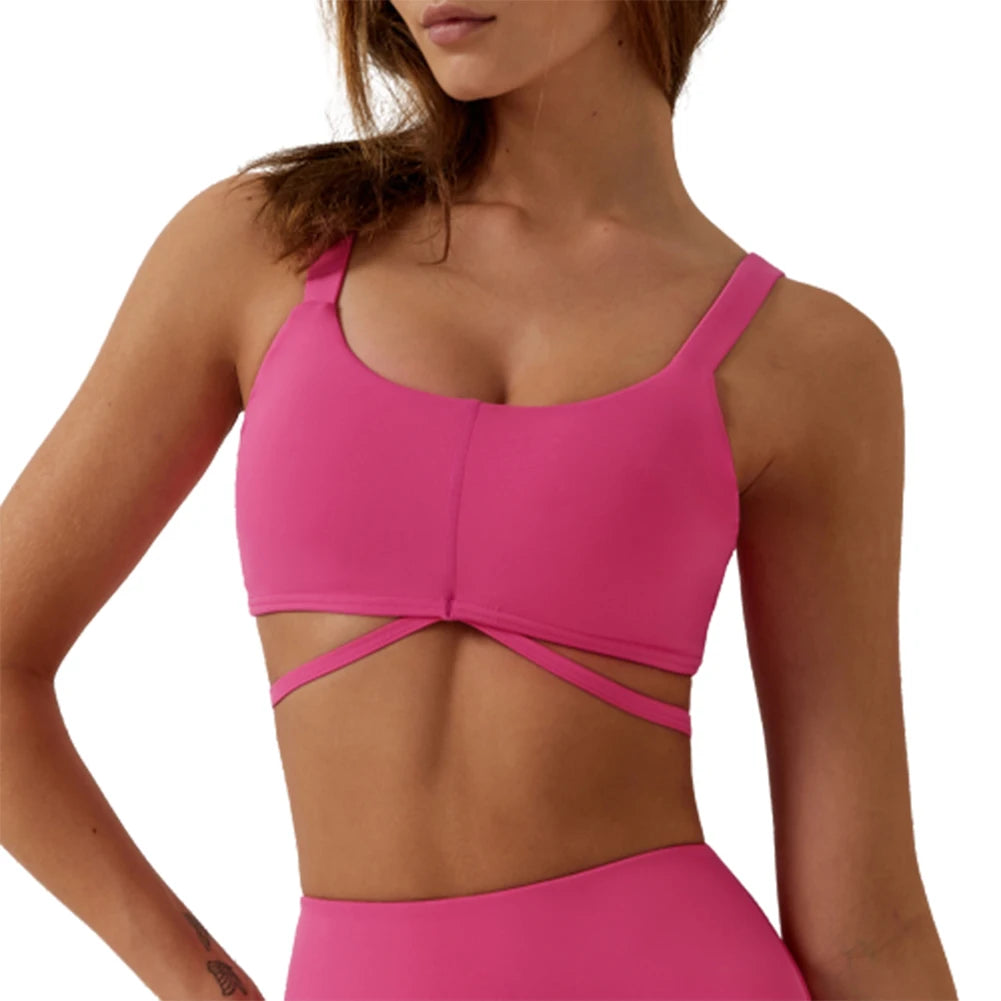 U-Neck Longline Sports Bra