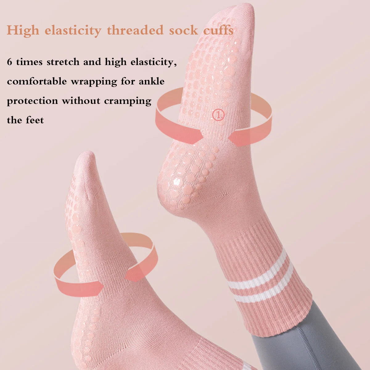 Pilates Grip Socks